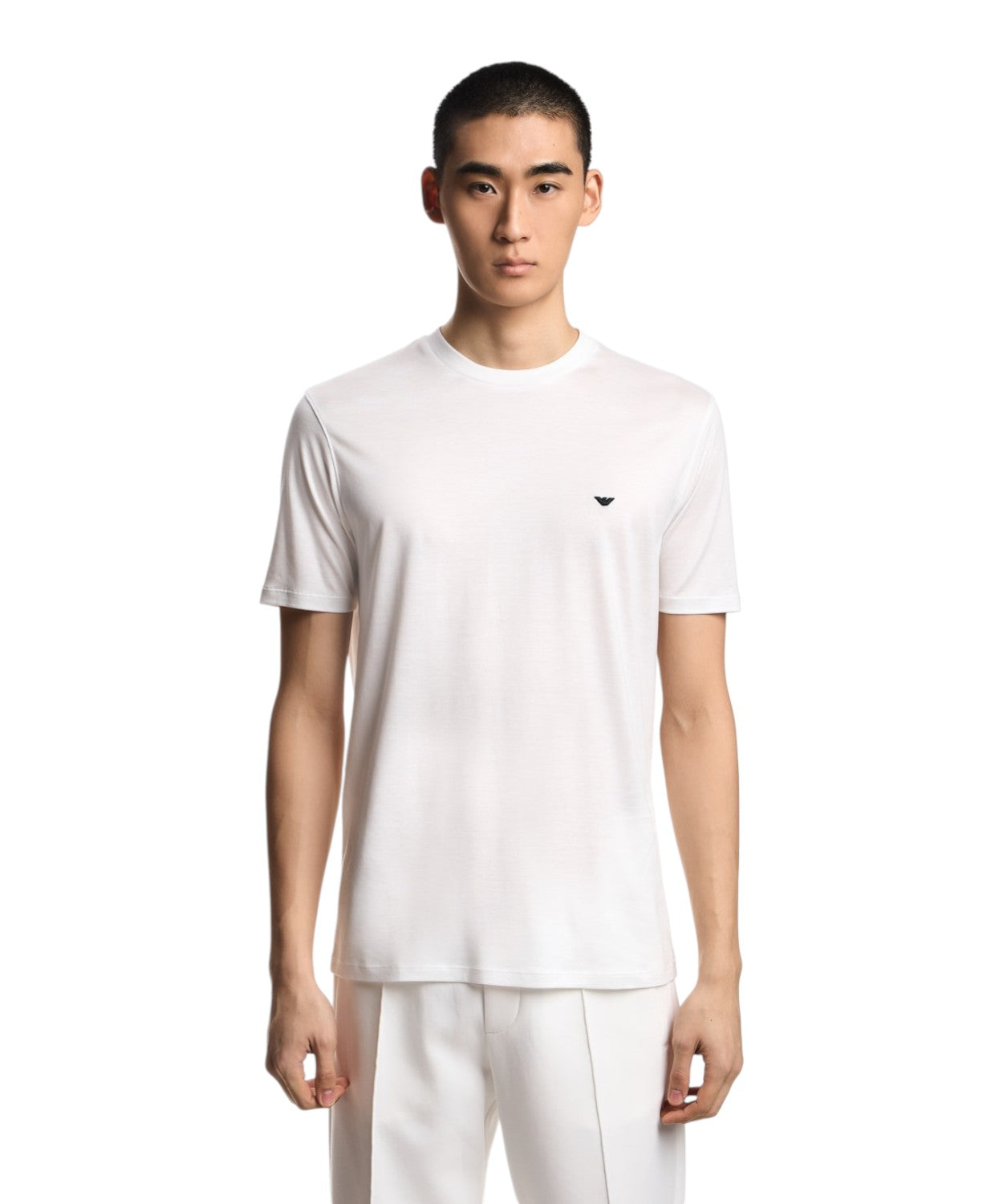 T-shirt Emporio Armani Uomo Essentials in Jersey Lyocell