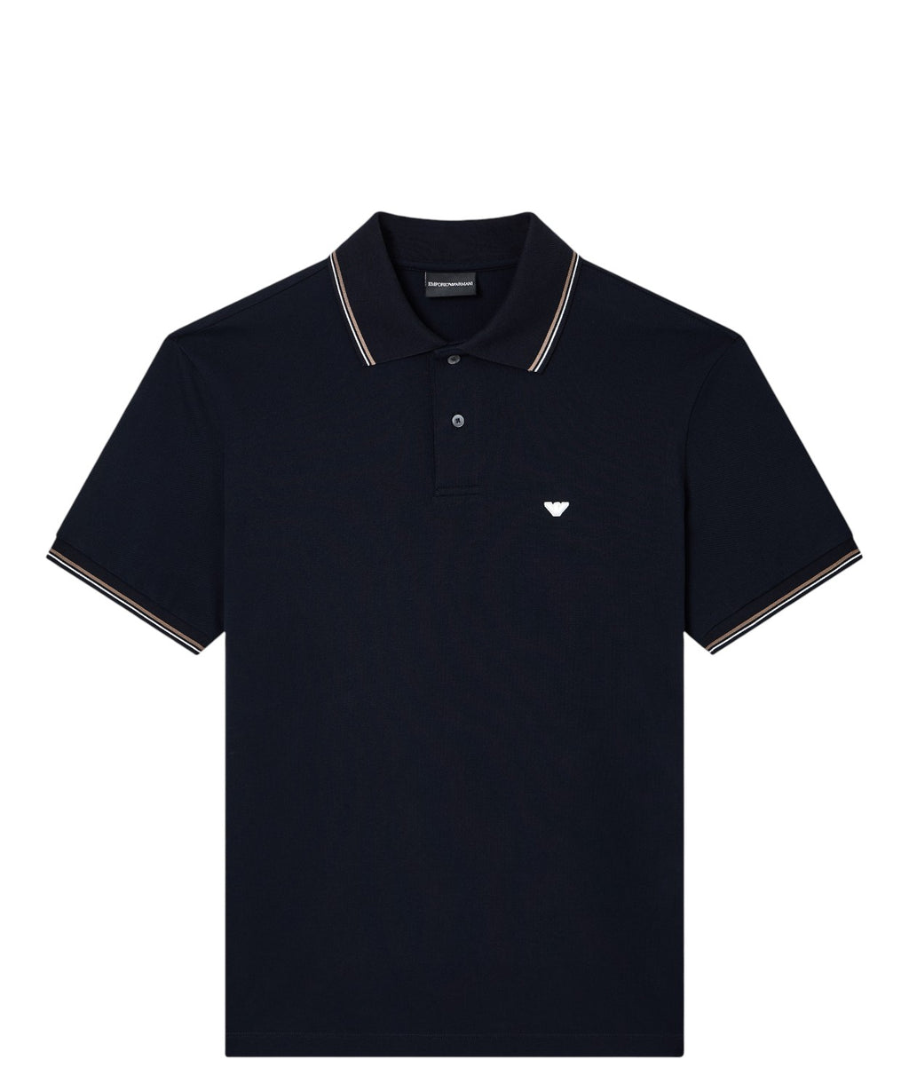 Men's Essential Emporio Armani Slim Fit Polo Shirt
