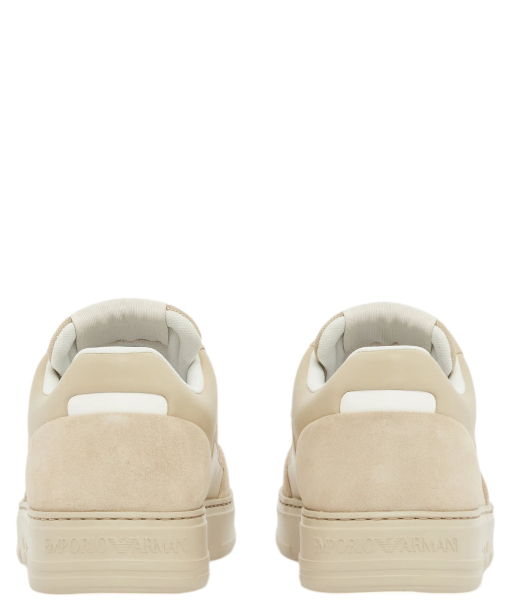 Emporio Armani Sneakers Cordura® suède mesh met comfort
