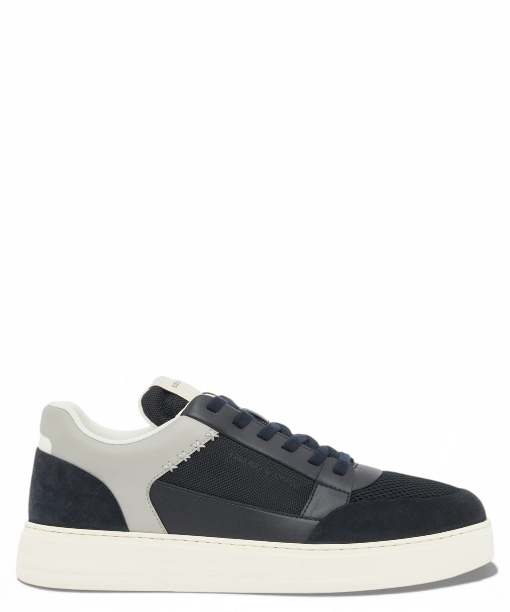 Emporio Armani Cordura® Sneakers in Suede and Mesh