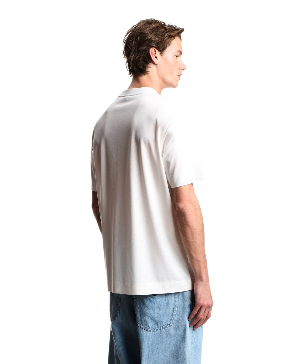 Men's Lyocell Jersey T-shirt Emporio Armani