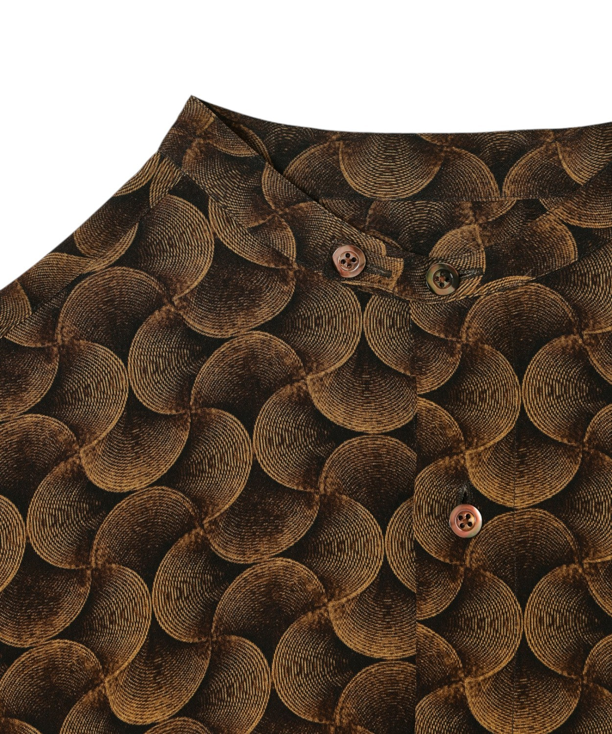 Camicia viscosa con collo guru - Eleganza e stile