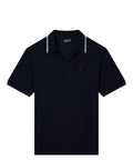 Polo Uomo Piquet di Cotone con Scollo a V Emporio Armani