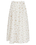Gonna Lunga in Tessuto Fil Coupé con Motivo Floreale-Emporio Armani-Gonne-Vittorio Citro Boutique