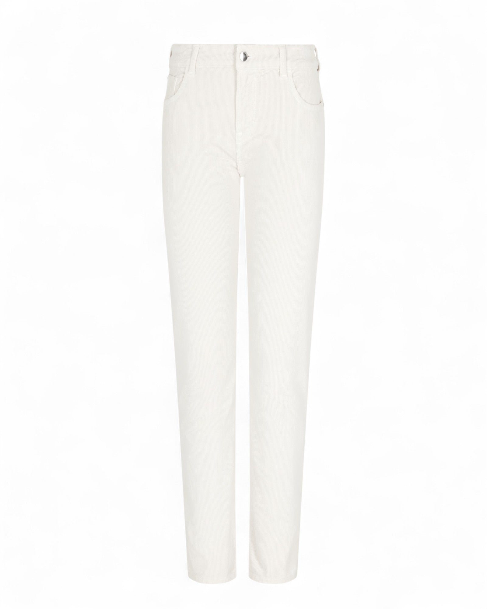 Pantaloni Slim in Velluto a Costine-Emporio Armani-Pantaloni-Vittorio Citro Boutique
