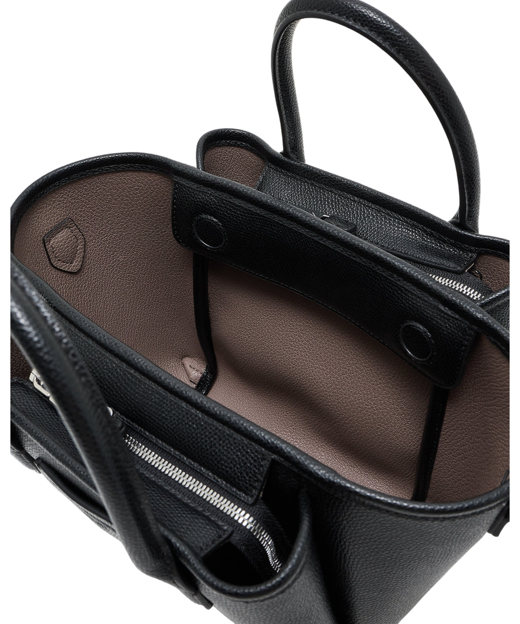 Emporio Armani Mini Bag with Screen-Printed Logo