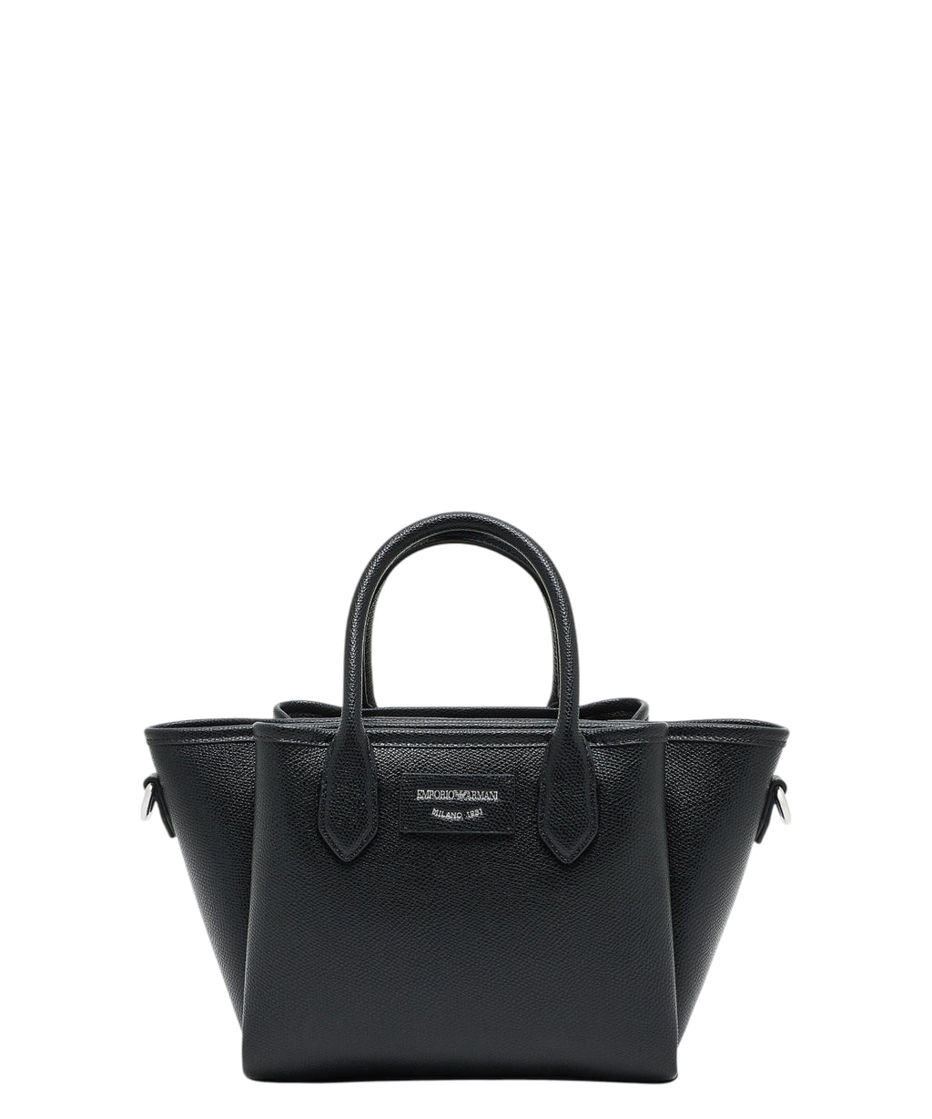 Emporio Armani Mini Bag with Screen-Printed Logo