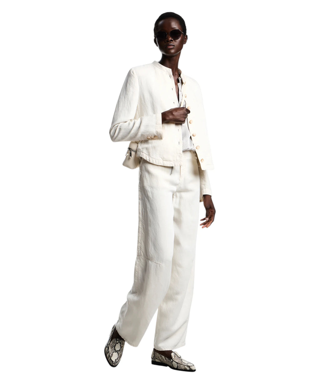 Emporio Armani jassen van linnen en lyocell