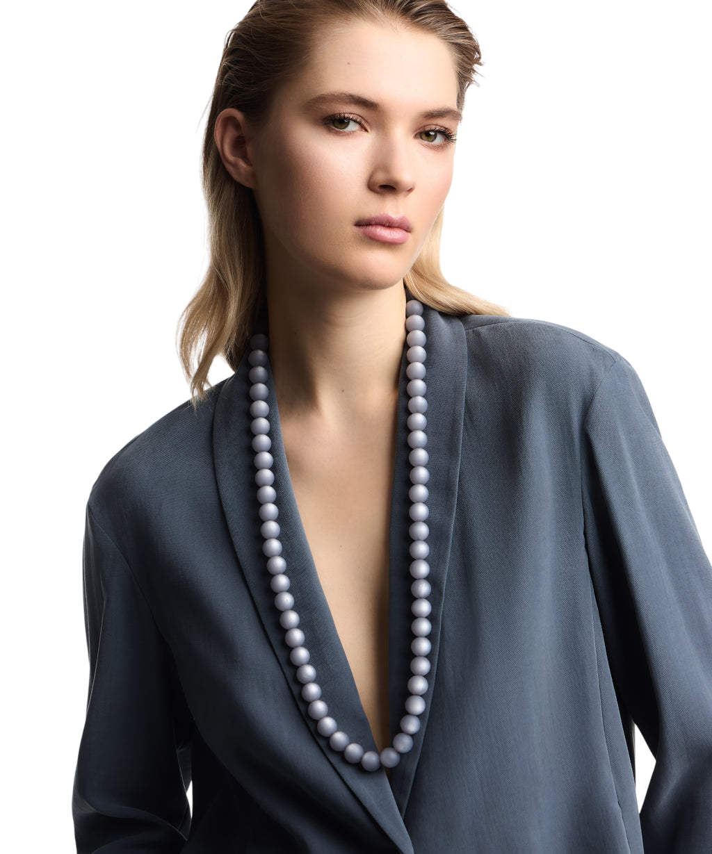 Emporio Armani Resin and Bead Necklace