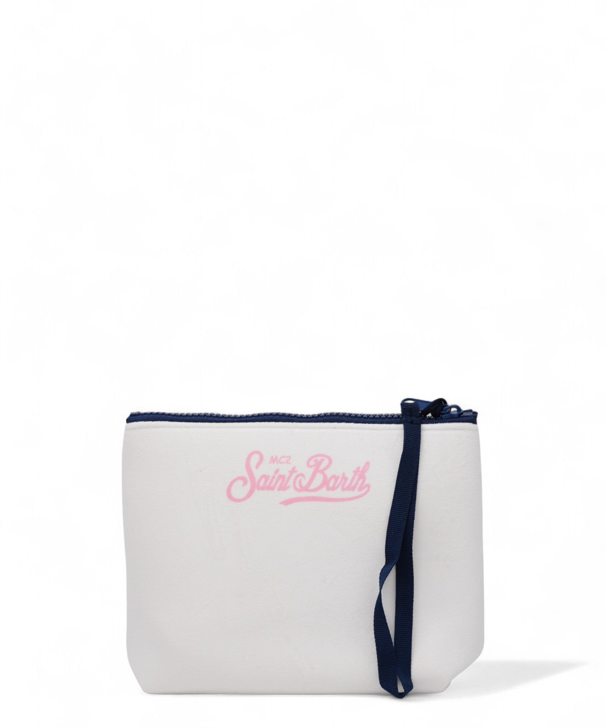 Pochette Aline con stampa e zip