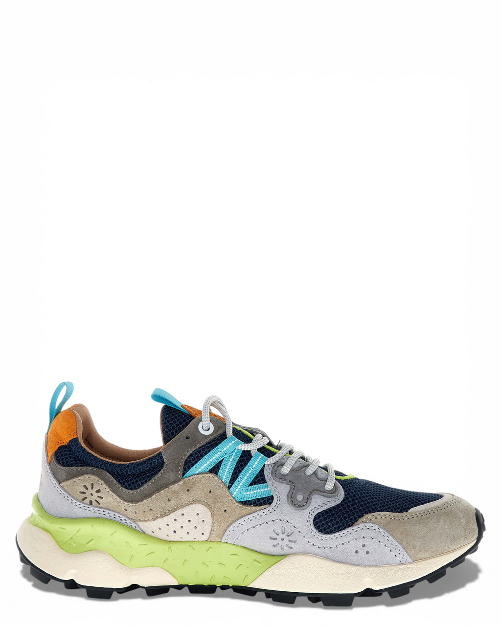 Yamano 3 Suede and Mesh Sneakers