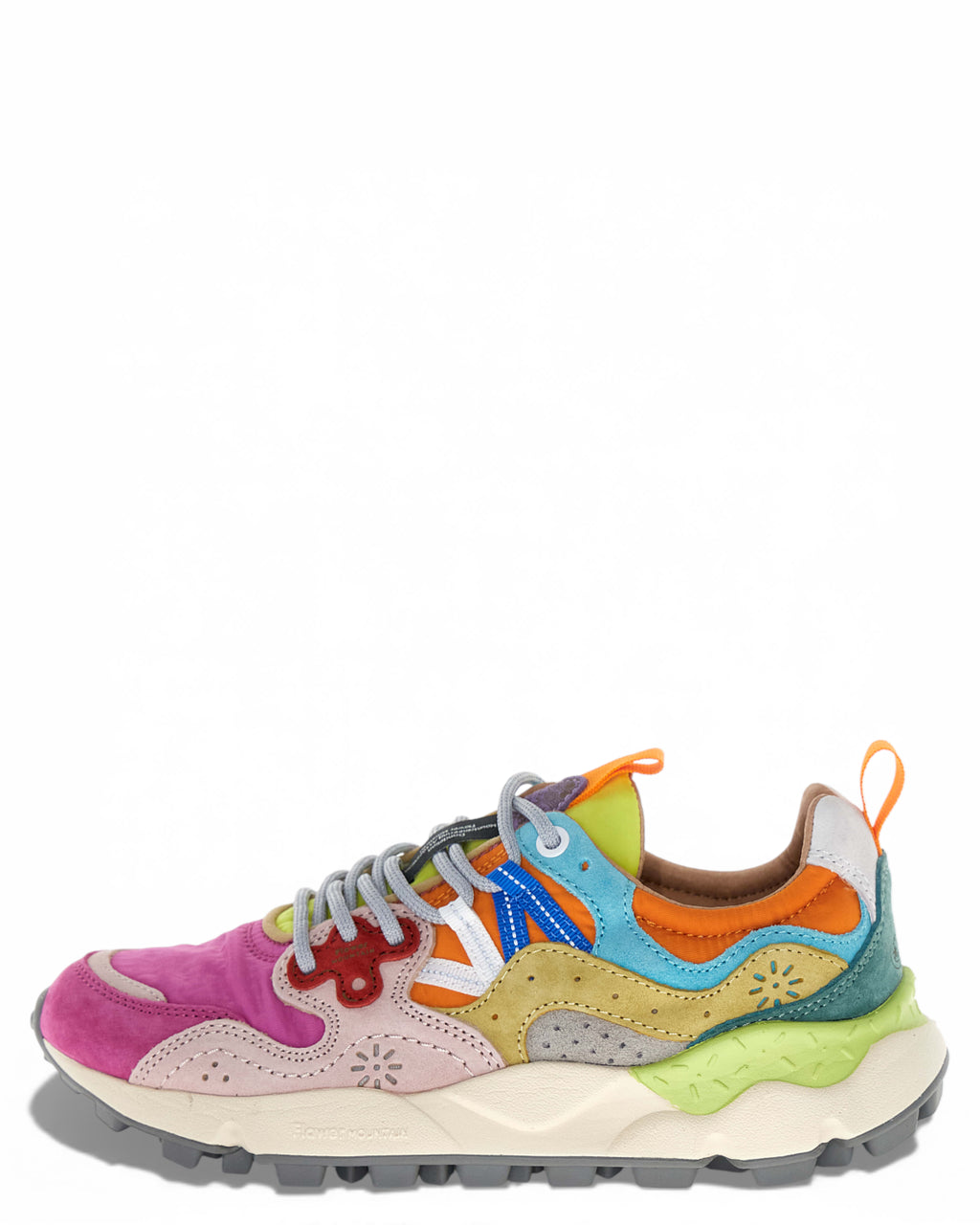 Flower Mountain Yamano 3 Sneakers in Suede and Nylon