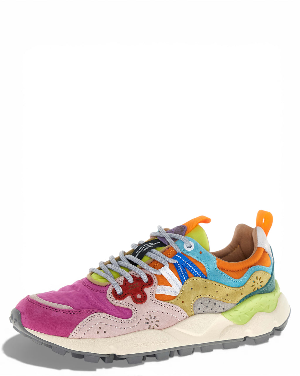 Flower Mountain Yamano 3 Sneakers in Suede and Nylon