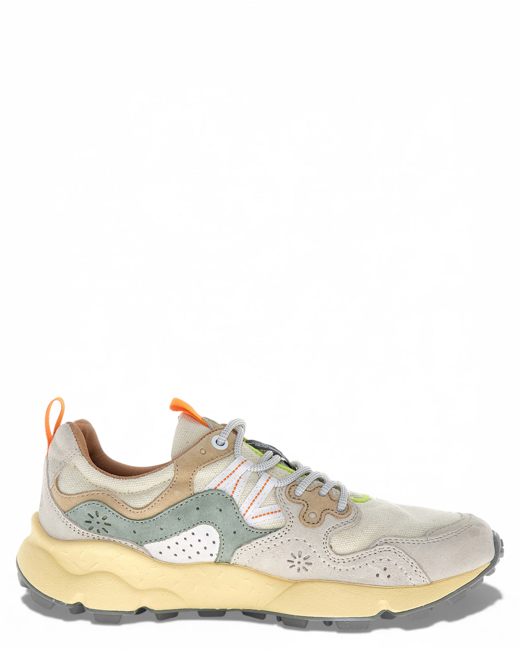 Men's Yamano 3 Sneakers in Suede and Technical Fabric