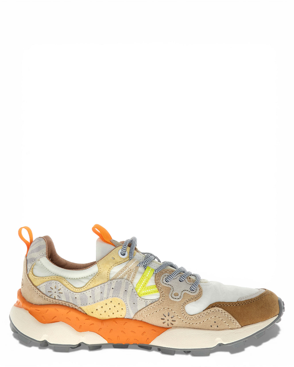 Sneakers Yamano 3 i ruskind og nylon