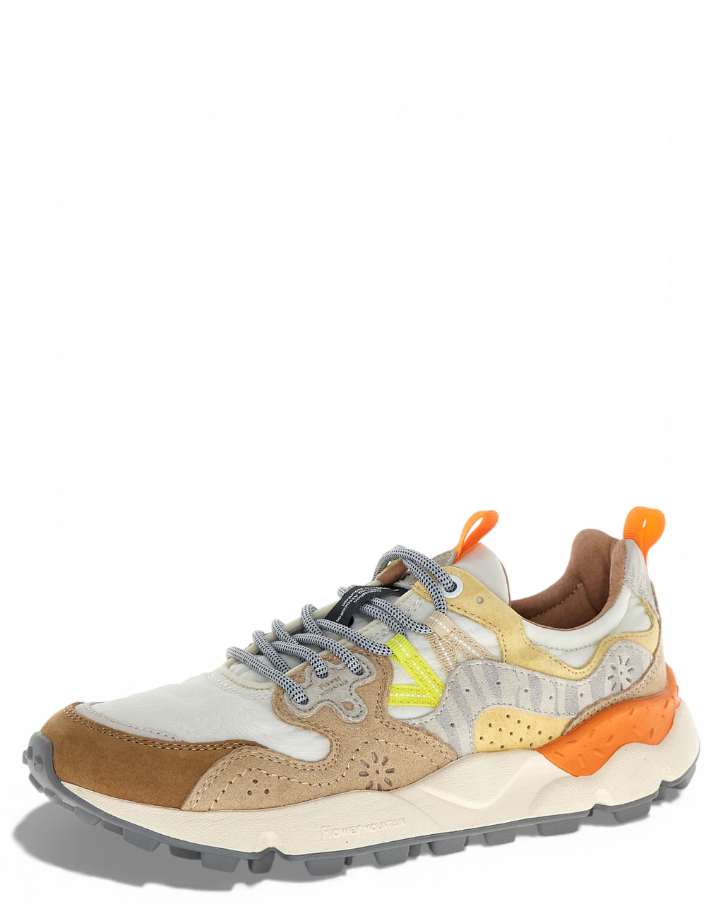 Sneakers Yamano 3 i ruskind og nylon