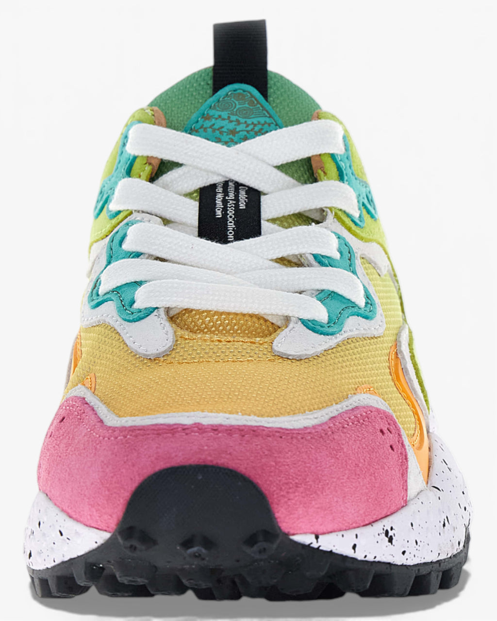 Sneakers Rulis Donna i Ripstop og Multifarvet Ruskind
