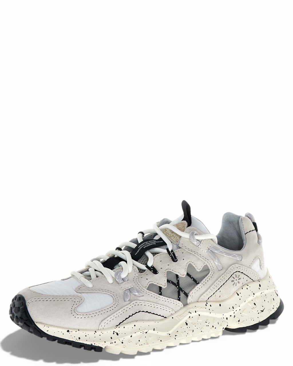 Sneakers Yamabushi i ruskind og stof
