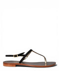 Vittorio Citro Capri Suede Leather Thong Sandal