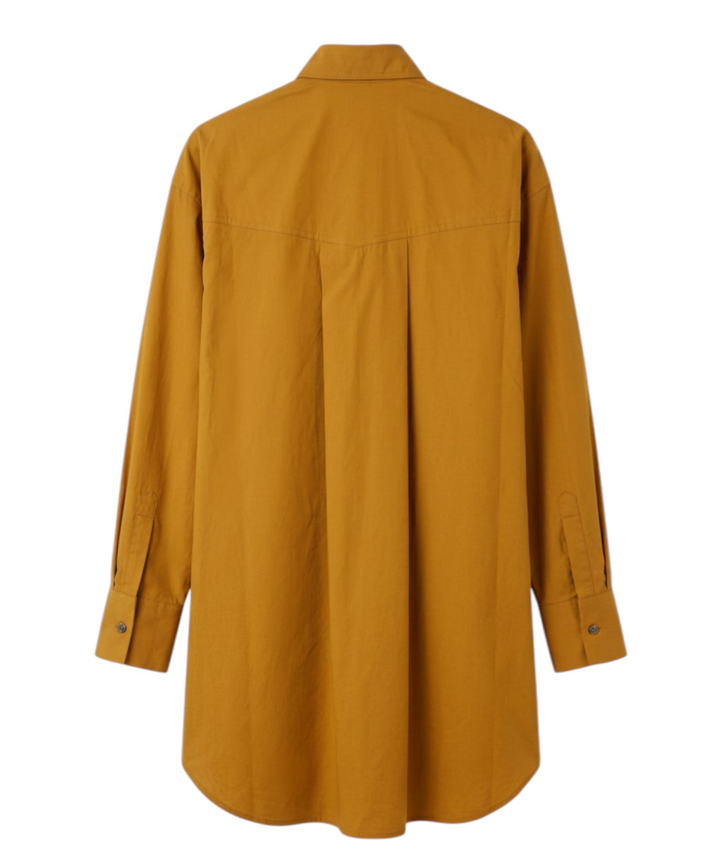 Pinko Alife Cotton Dress with Fringes
