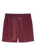 Shorts Meave MC2 Saint Barth i Georgette med strass