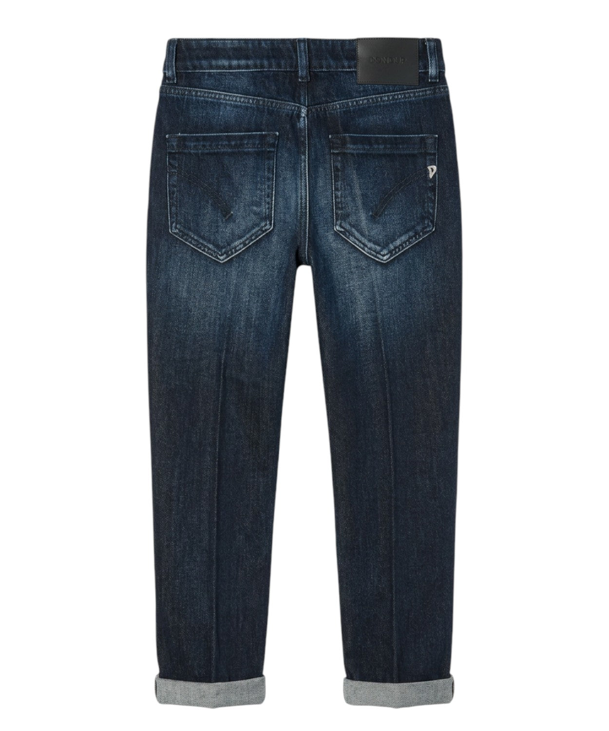 Dondup Koons Jeans Loose Fit Denim med Smykkeknapper
