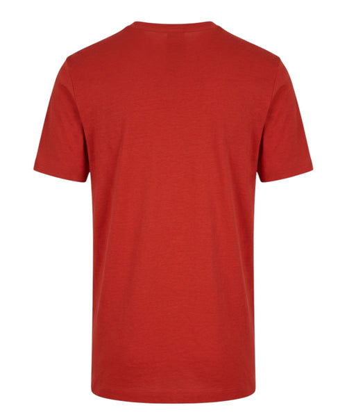 T-shirt męski z okrągłym dekoltem z bawełny i modalu