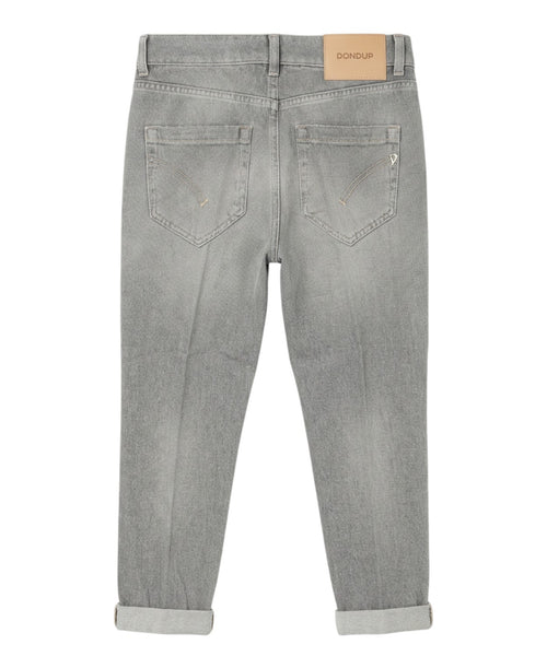 Jeans Dondup Koons z przetarciami, denim 10,5 oz