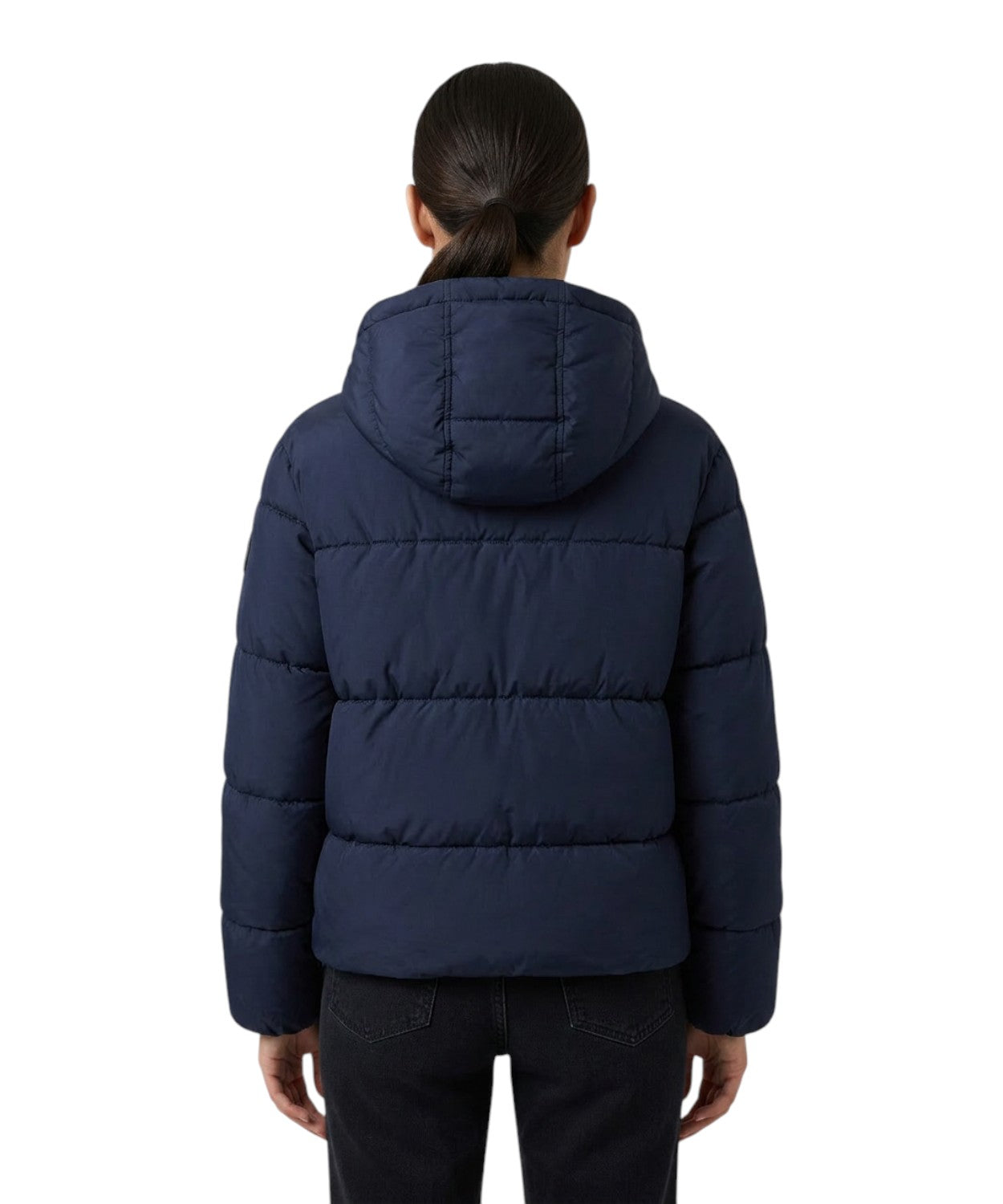 Pinko Women's Down Jacket with Hood Impasto