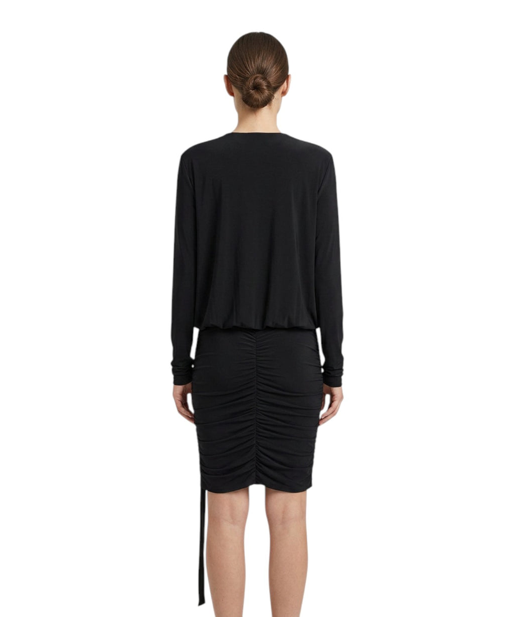 Pinko Elastic Jersey Blouson Dress for Women