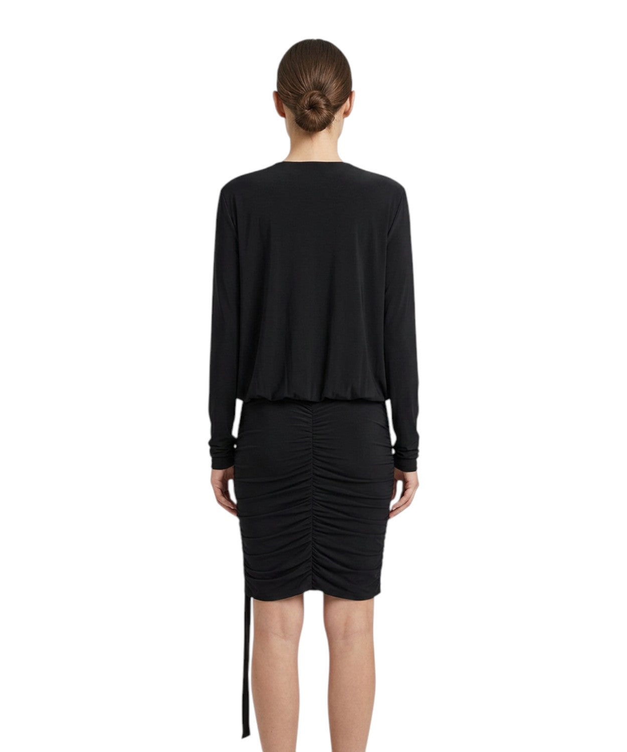 Pinko Elastic Jersey Blouson Dress for Women