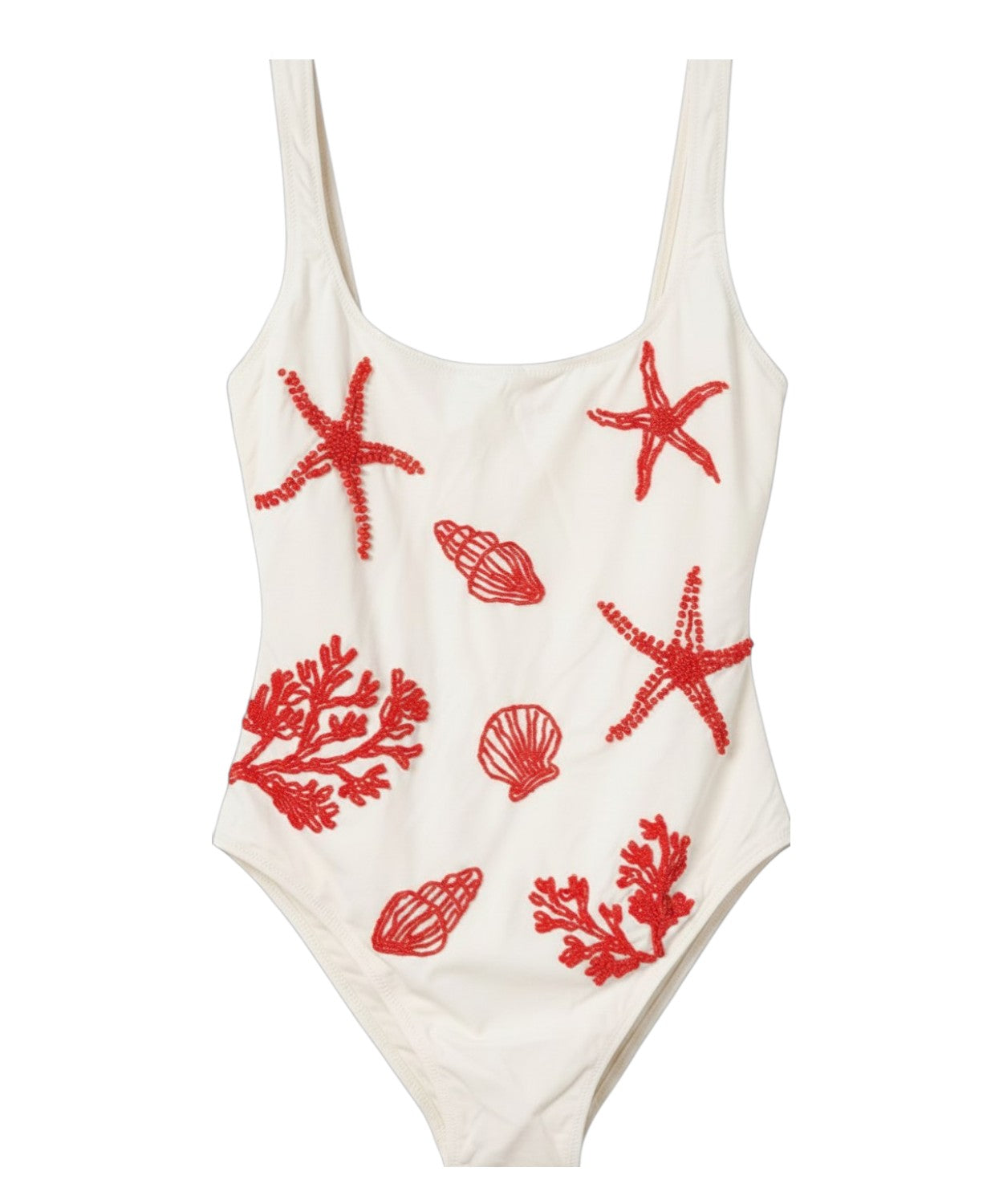 MC2 Saint Barth Lora One-Piece Swimsuit with Beads