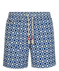 Bañador bóxer hombre MC2 Saint Barth con estampado geométrico