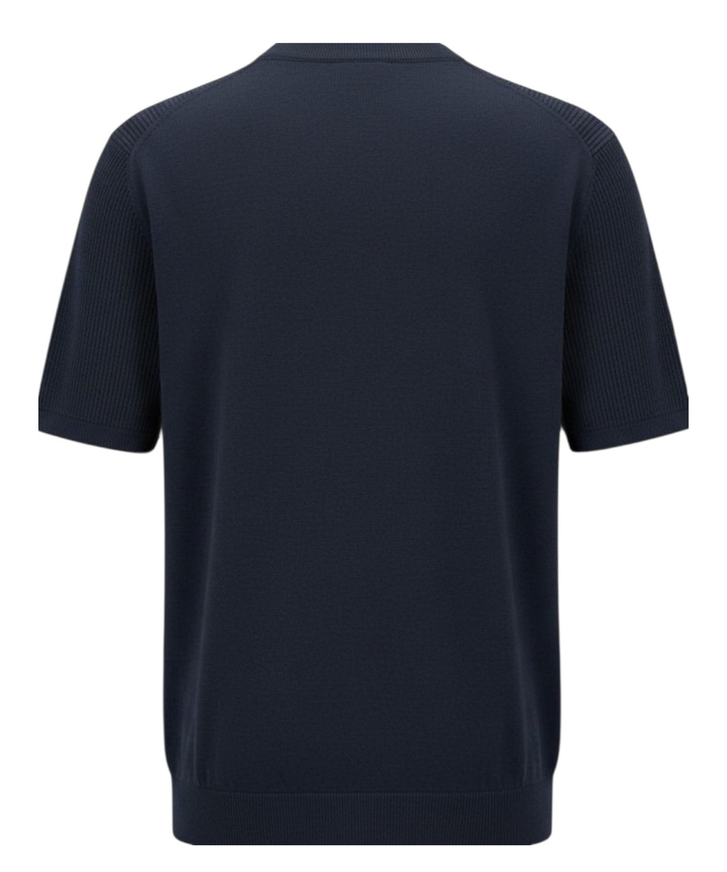 Men's Cardigan H953 Silk and Cotton Half Sleeve