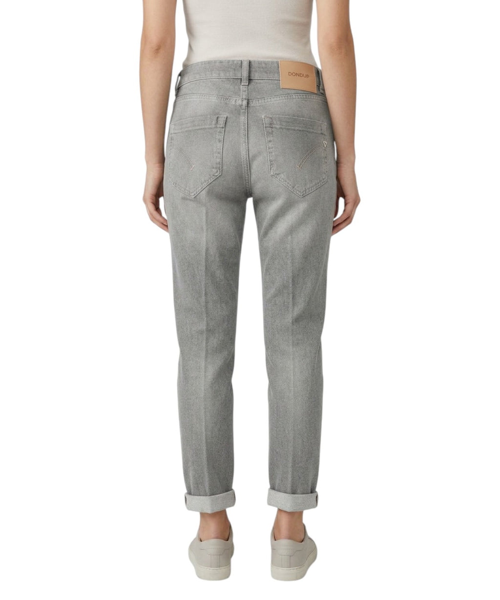 Dondup Koons jeans met scheuren in 10,5 oz denim