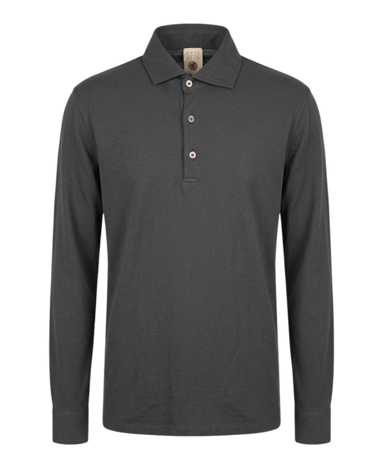 Men's Polo H953 Cotton and Modal Long Sleeves