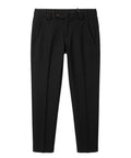 Men's Pants with Elastic Waistband in Frescolana for Comfort