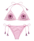 Bikini MC2 Saint Barth med broderier og perler