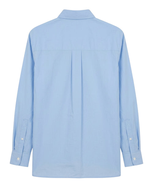 Camisa Pinko Connie en popelina de algodón con logo