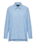 Pinko Connie Cotton Poplin Shirt with Logo