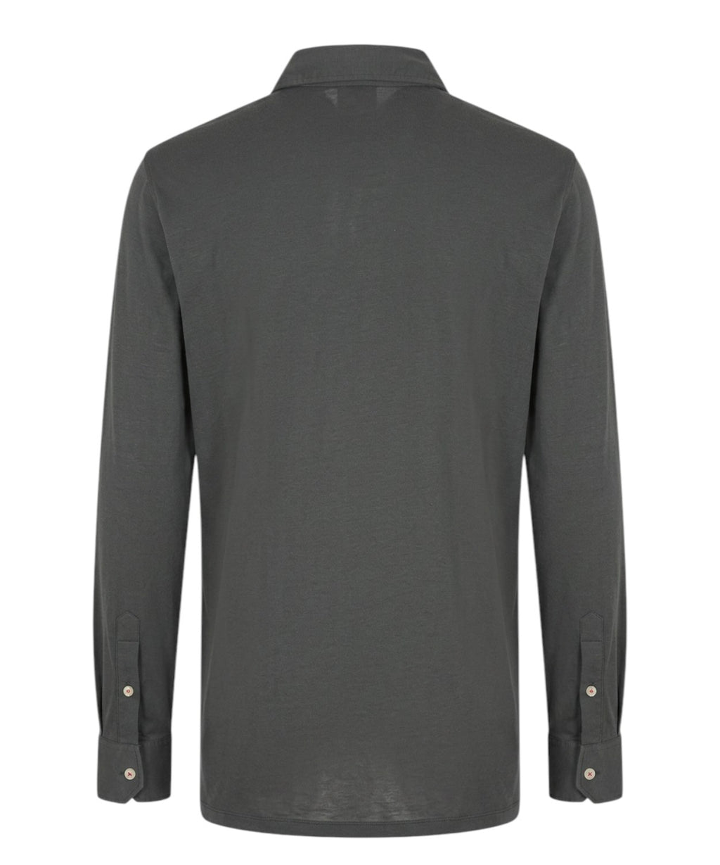 Men's Polo H953 Cotton and Modal Long Sleeves