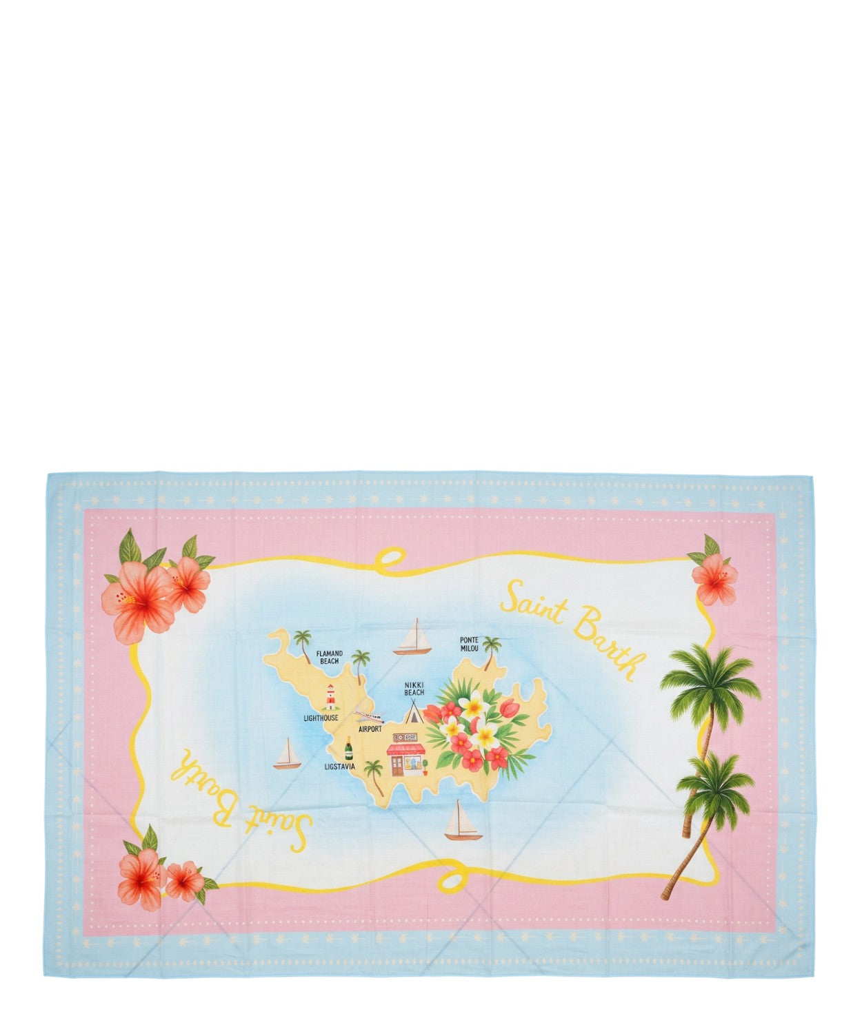 Pareo in Seta Tahiti MC2 Saint Barth per Accessori Mare