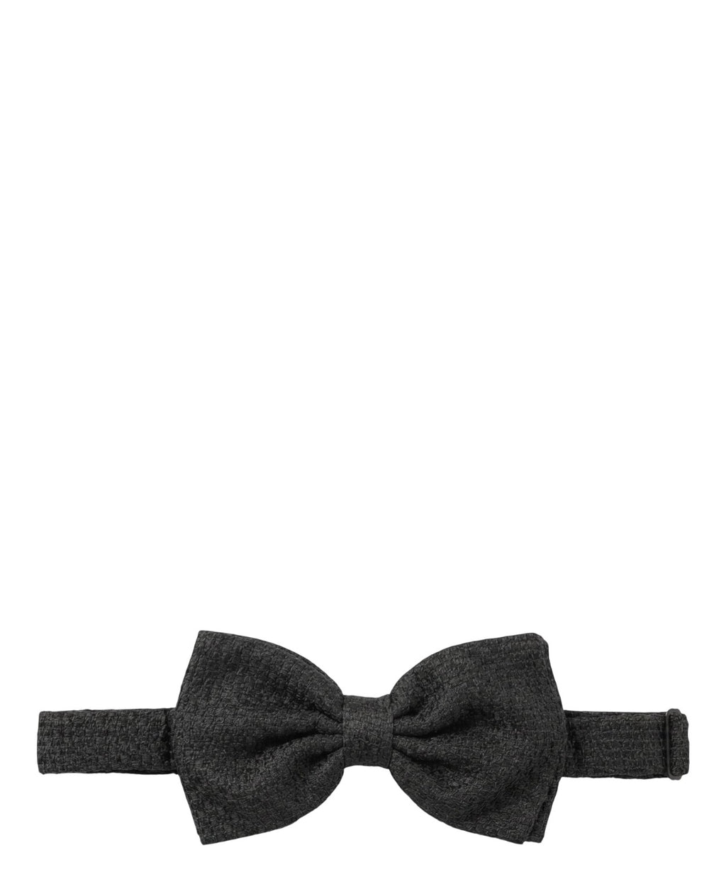 Men's Silk Jacquard Bow Tie for Elegant Ceremonies