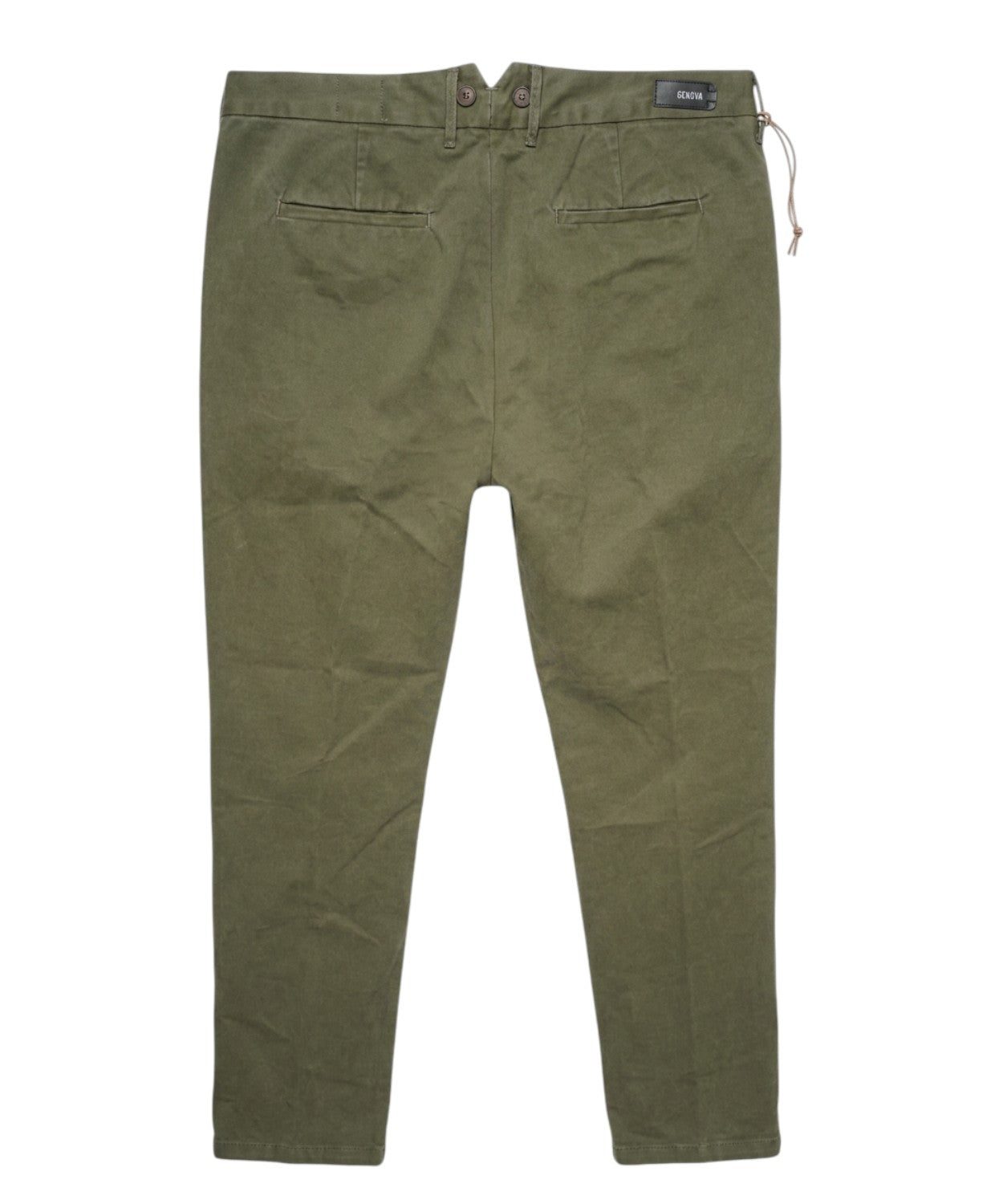 Men's Cotton Canvas Pants Genova Hand Feel