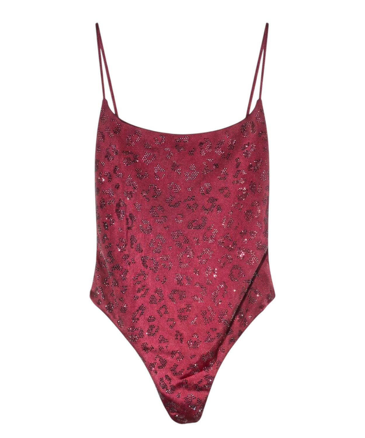 Cecille MC2 One-Piece Swimsuit with Leopard Rhinestones