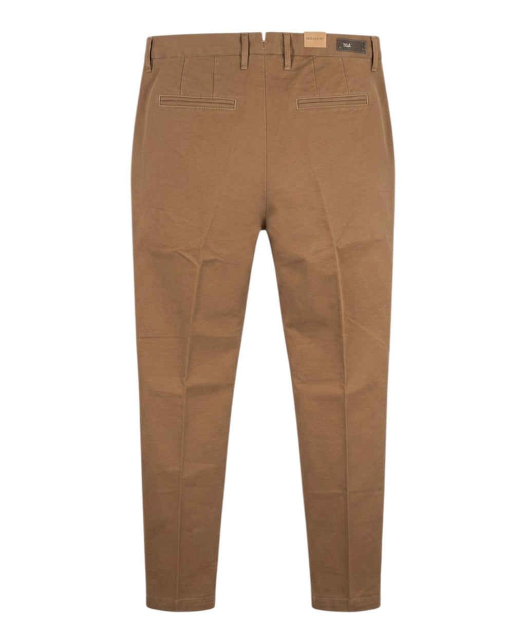 Men's Cotton Peach Hand Pants - Tela Genova