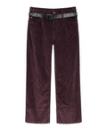 Pinko Cynthia Cropped Velvet Trousers