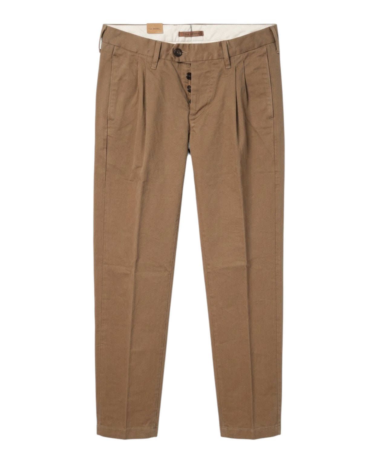Men's Cotton Peach Hand Pants - Tela Genova