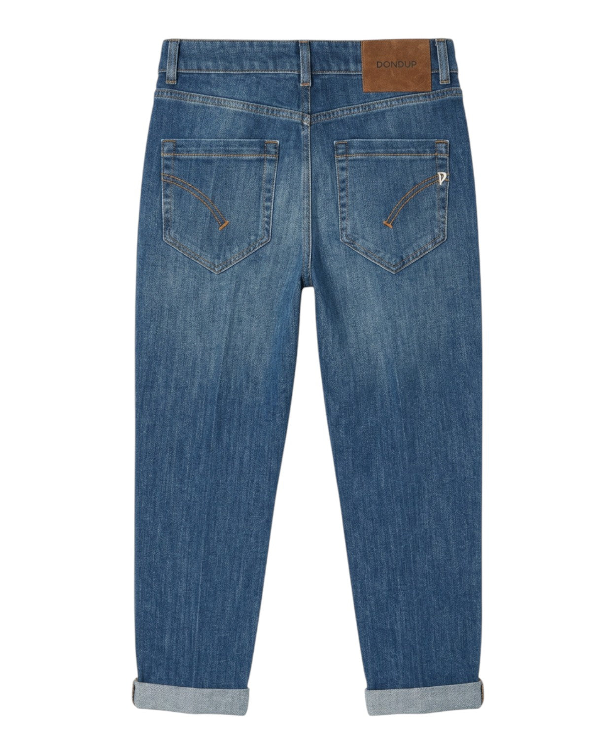 Dondup Koons Stretch Denim Jeans with Button Fly