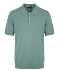 Men's Polo Shirt by Jeordie's in Smooth Cotton Knit